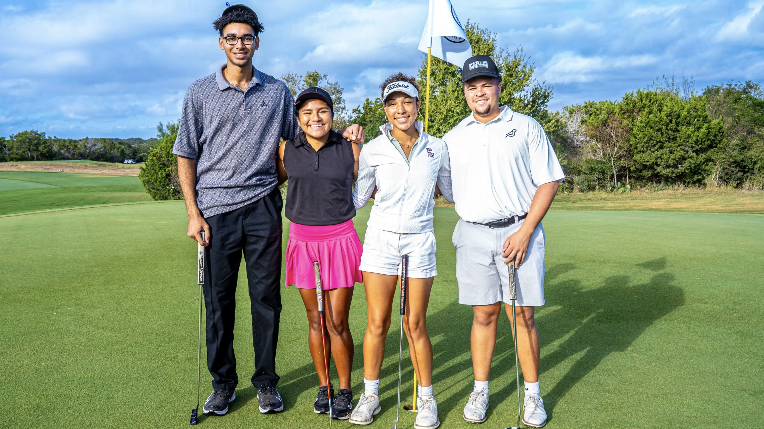 Golfers at a Blackbird event